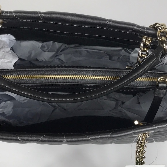 Kate Spade Meena Briar Lane Quilted Gunmetal - Picture 8 of 8